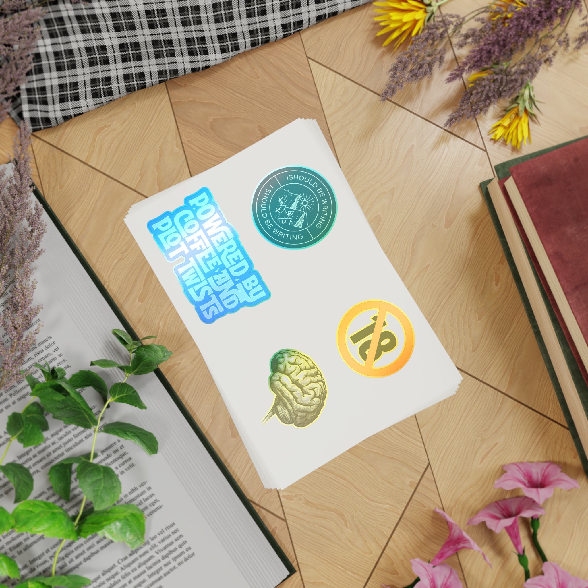 Sticker Sheet Bundle, 5pcs